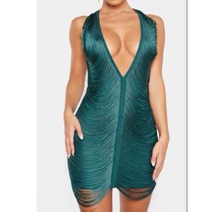 Pretty Little Thing Fringe Dress Brand New